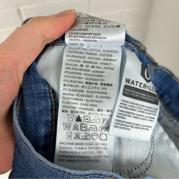 Levi’s 724 High Rise Straight Jeans Size 28 - Picture 3 of 10